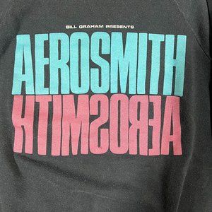 AUTHENTIC 1986 Aerosmith Concert Sweatshirt